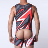 Cellblock 13 Kennel Club Lightning Pup Singlet Jock Red