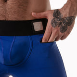 Locker Gear Wide Waistband Boxer Blue