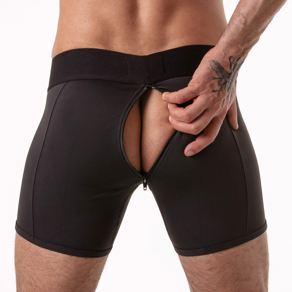 Locker Gear Wide Waistband Boxer Black