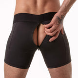 Locker Gear Wide Waistband Boxer Black