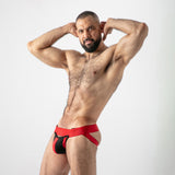 Locker Gear Open Access Jockstrap Red