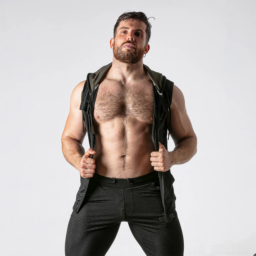 Locker Gear Sport Mesh Hoody Khaki