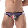 Leader ID Party Jockstrap Queen Purple