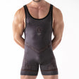 Leader ID Party Singlet Pig Black
