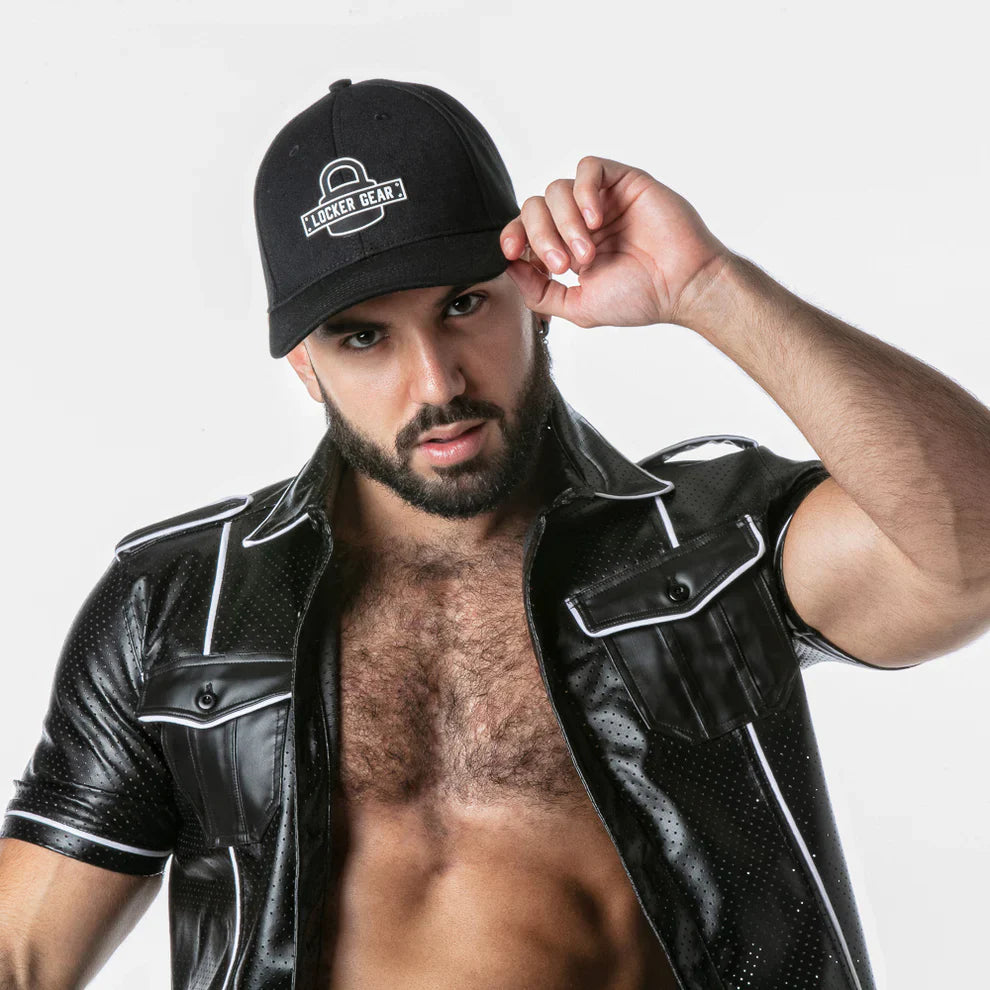 Locker Gear Padlock Baseball Cap Black