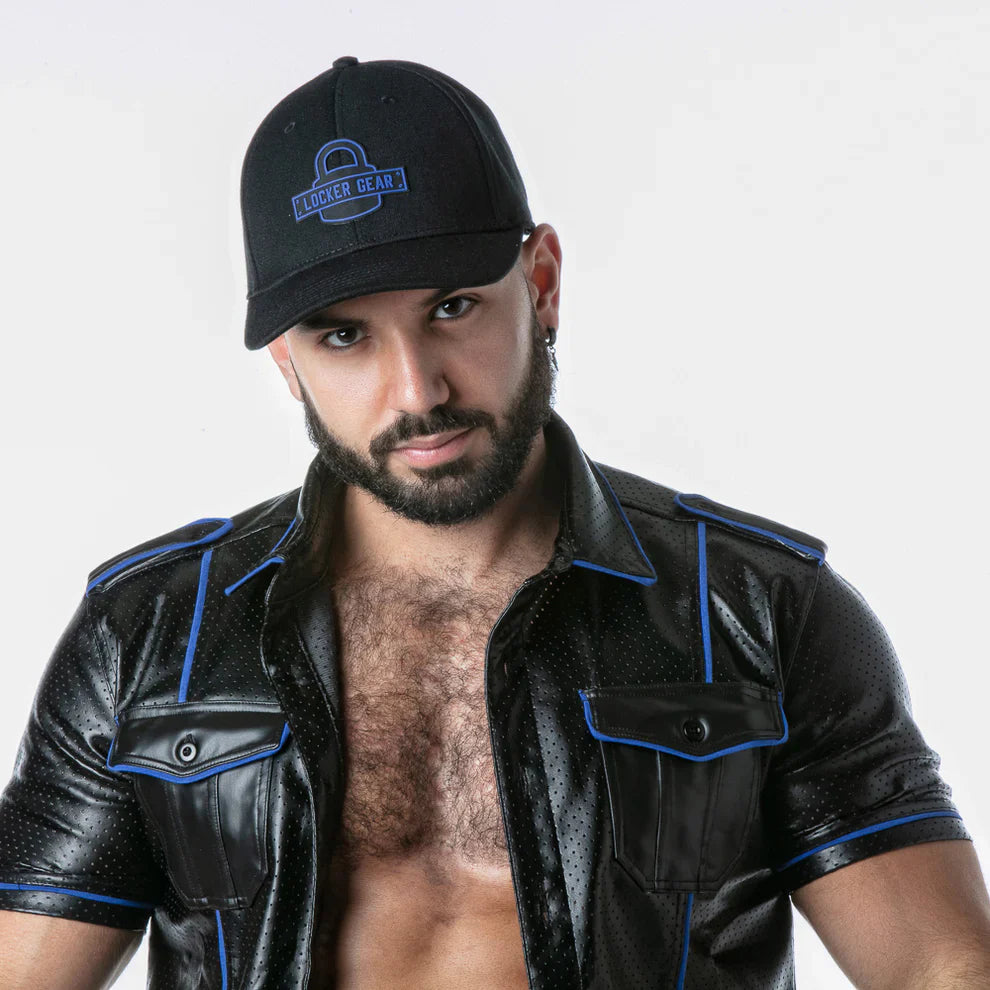 Locker Gear Padlock Baseball Cap Blue
