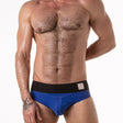 Locker Gear Wide Waistband Jock Brief Blue