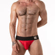 Locker Gear Wide Waistband Jockstrap Red