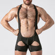 Locker Gear Zip Singlet Khaki