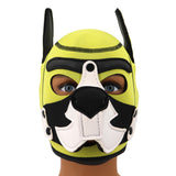 Growler Pup Hood Yellow White