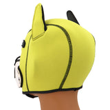 Growler Pup Hood Yellow White