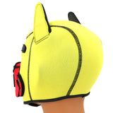 Growler Pup Hood Yellow Red