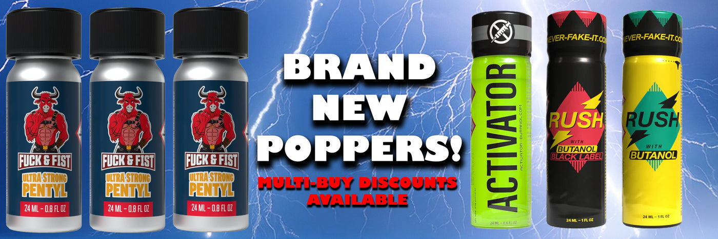 New Butanol Poppers Available Now