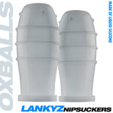 Oxballs Lankyz Nipple Suckers Clear