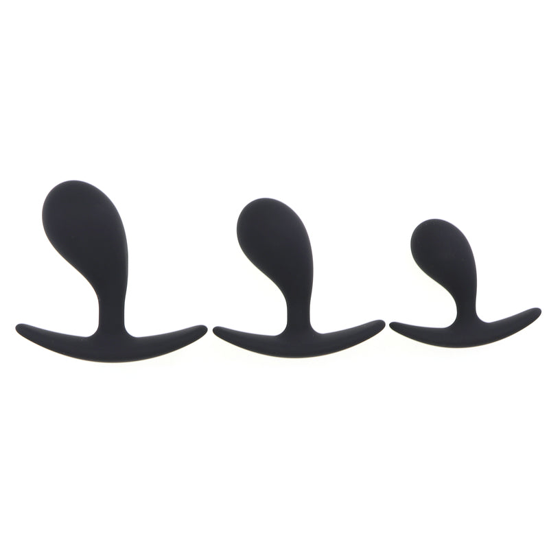 PLUG IT Beginner Pure Silicone Comfort Trainer Plug Set