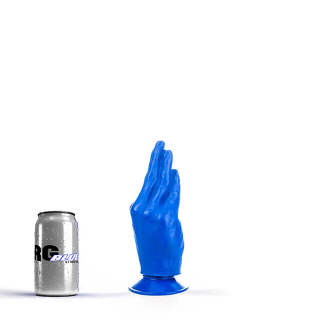 RG Blue Fist It Butt Plug 8 Inch Blue