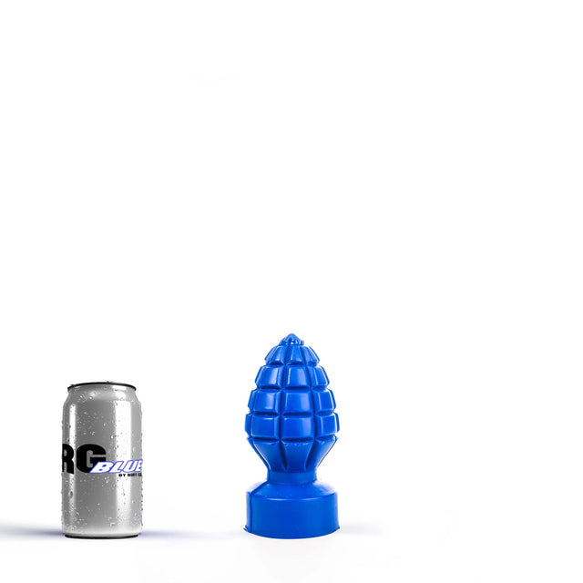 RG Blue Grenade Butt Plug 5.5 Inch Blue