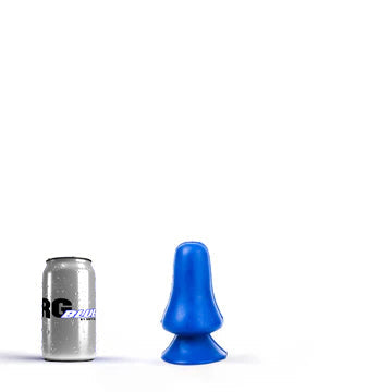RG Blue King Butt Plug 4.75 Inch Blue