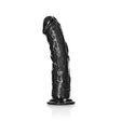 RealRock Curved Realistic Dildo 7 Inch Black
