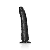 RealRock Slim Realistic Dildo 7 Inch Black