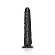RealRock Slim Realistic Dildo 7 Inch Black
