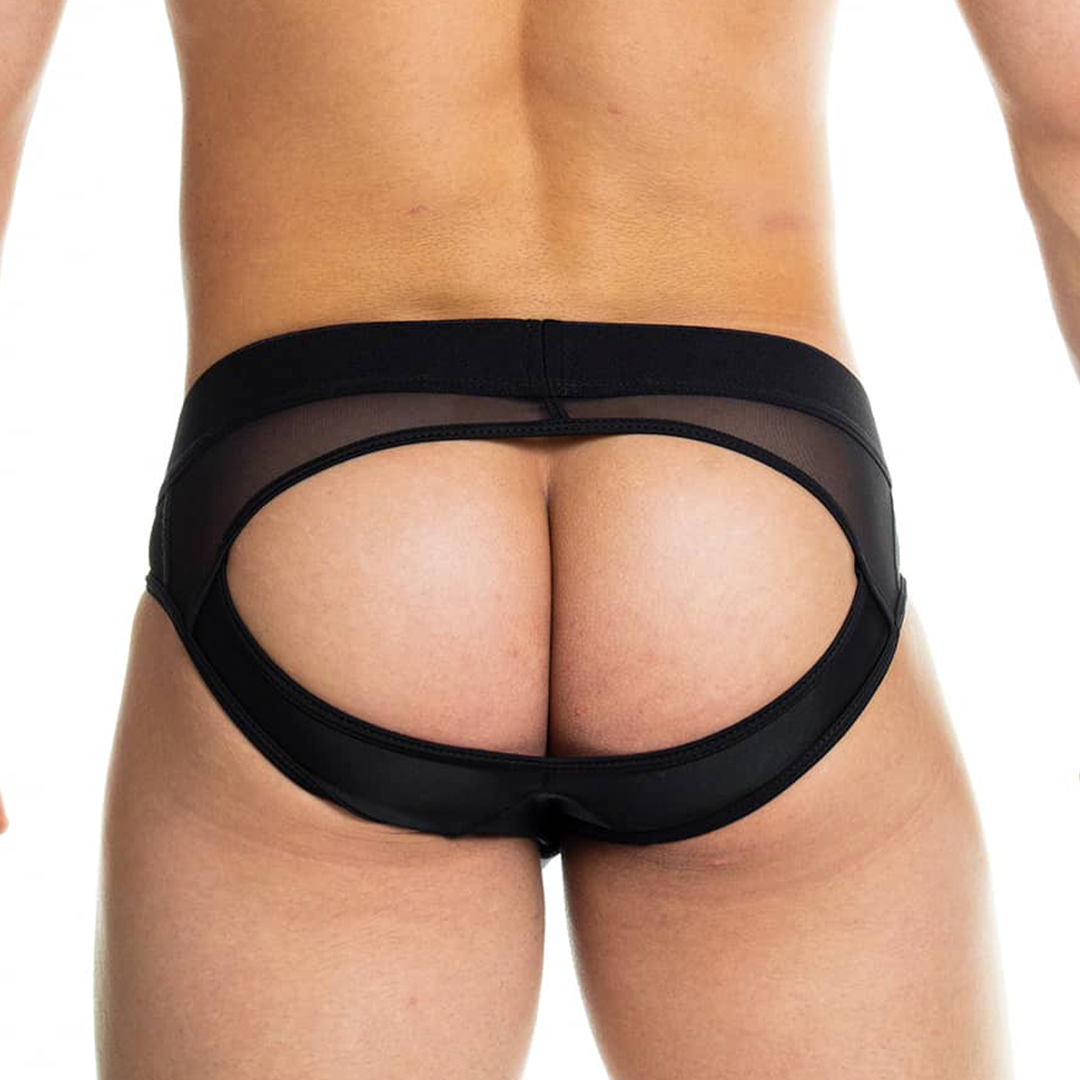 Gigo Skin Brief Jockstrap Black