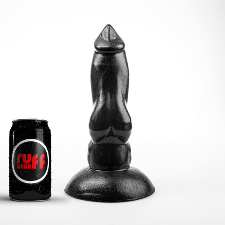 ruff GEAR Guard Dog Dildo 9.8 Inch Black