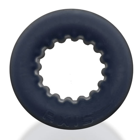 Oxballs Axis Grip Hold Cock Ring Black Ice