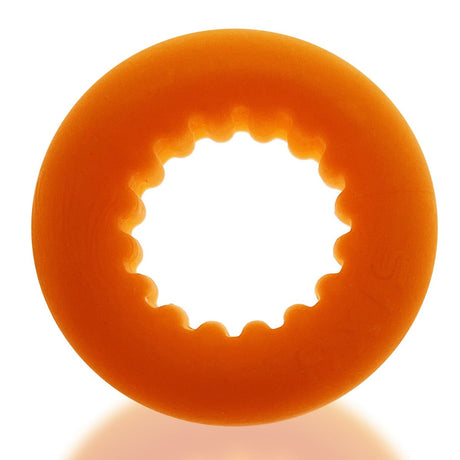 Oxballs Axis Grip Hold Cock Ring Orange Ice