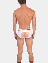 Barcode Berlin Backless Pride Brief White