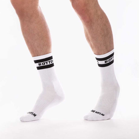 Barcode Berlin Fashion Half Socks Bottom White Black