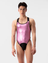 Barcode Berlin Foiled Body Neven Neon Pink Black