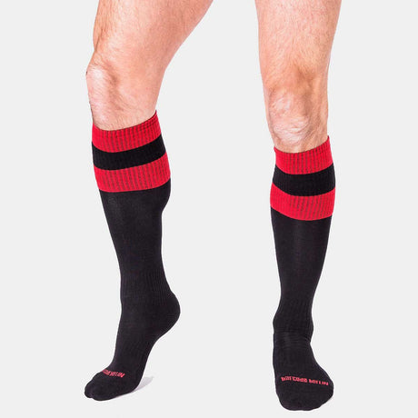 Barcode Berlin Football Socks Black Red
