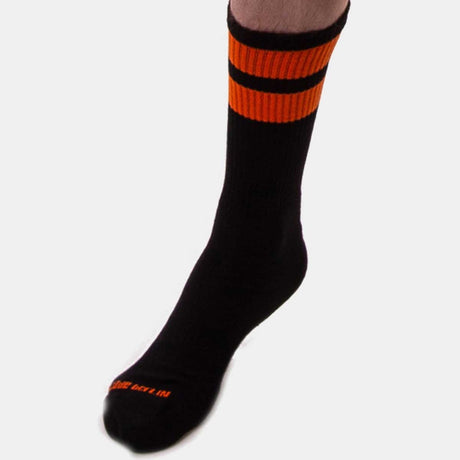 Barcode Berlin Gym Socks Black Orange
