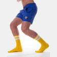 Barcode Berlin Gym Socks Yellow White
