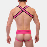 Barcode Berlin Harness Colin Pink Black
