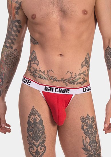 Barcode Berlin Jock Cosme Red White