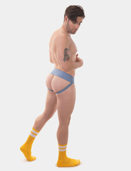 Barcode Berlin Jockstrap Sergey Pop Blue Beige