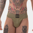 Barcode Berlin Jockstrap Sergey Pop Grassland Beige - FETCH