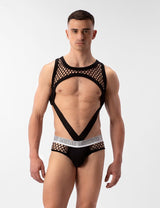 Barcode Berlin Mesh Brief Nursu White Black