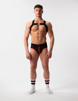 Barcode Berlin Mesh Brief Sicile Black Red - FETCH