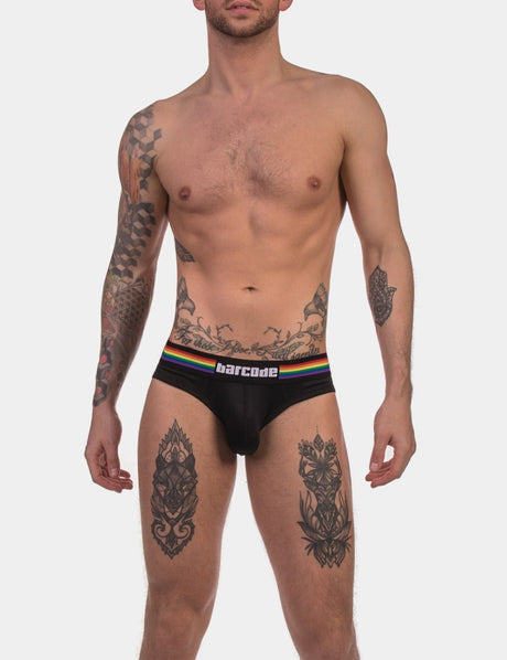 Barcode Berlin Pride Brief Black