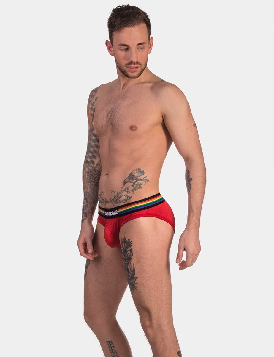 Barcode Berlin Pride Brief Red