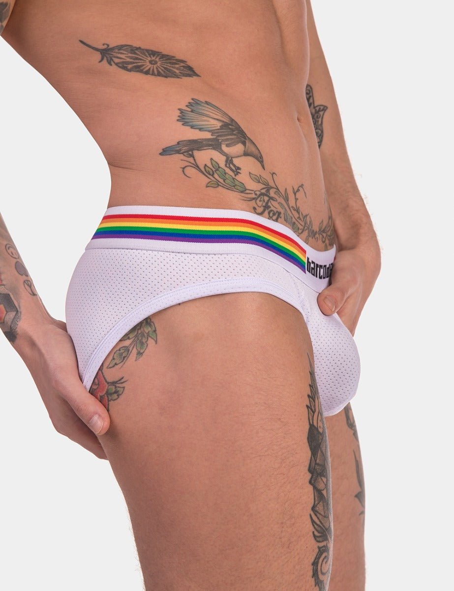 Barcode Berlin Pride Brief White