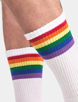 Barcode Berlin Pride Gym Socks White