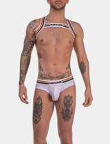 Barcode Berlin Pride Harness White