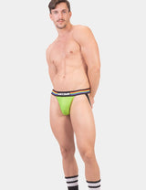 Barcode Berlin Pride Jock Neon Green