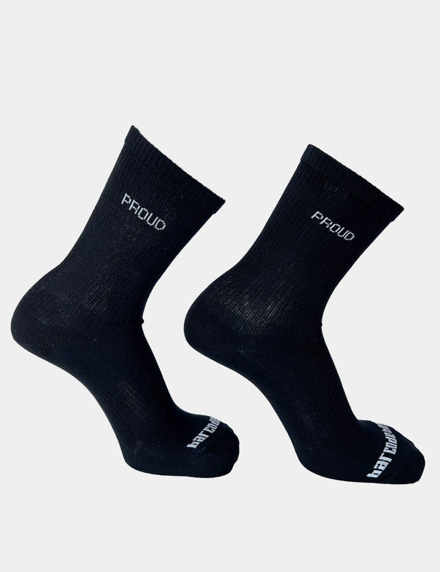 Barcode Berlin Proud Gym Socks Black