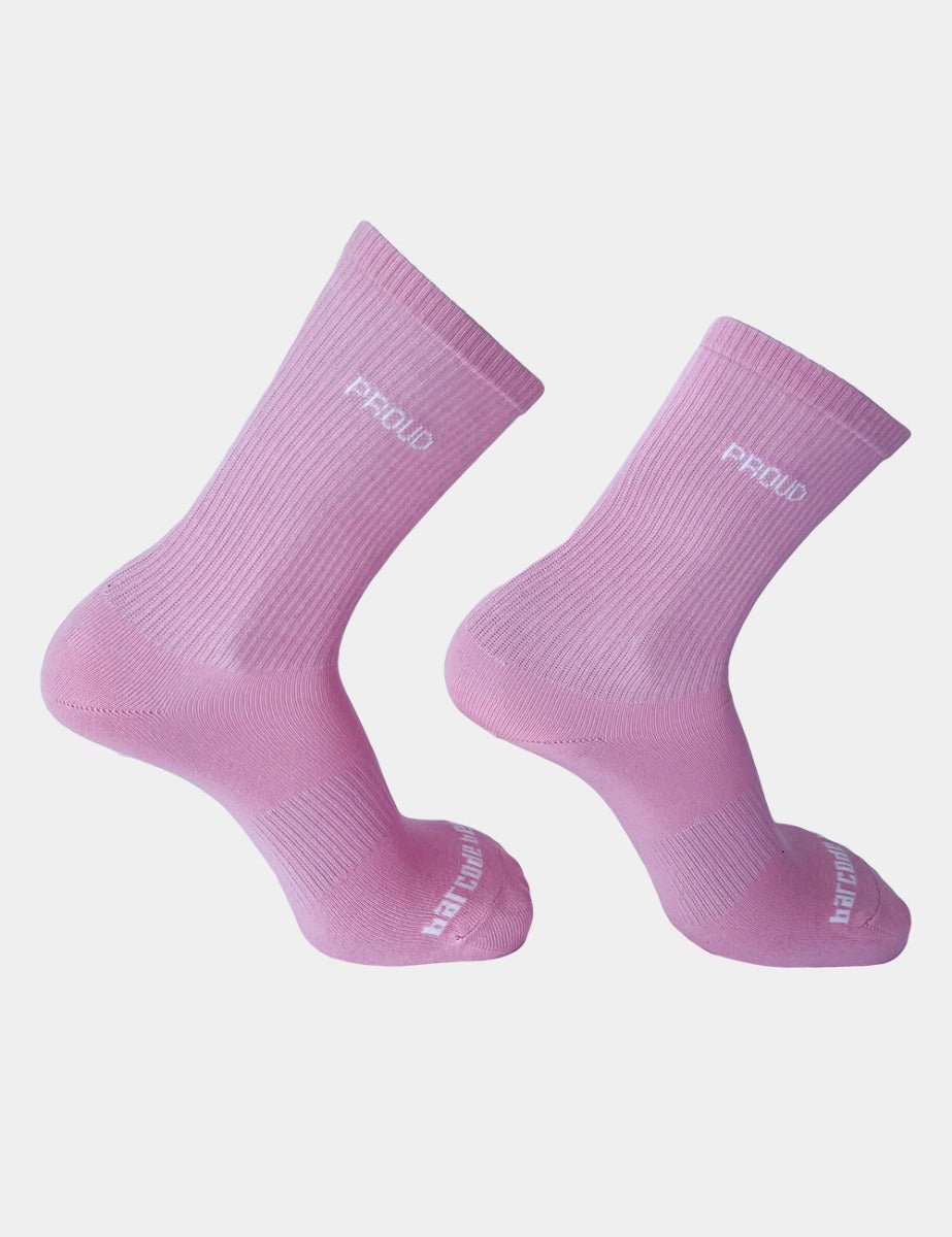 Barcode Berlin Proud Gym Socks Rose