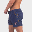 Barcode Berlin Short Luka Navy Orange